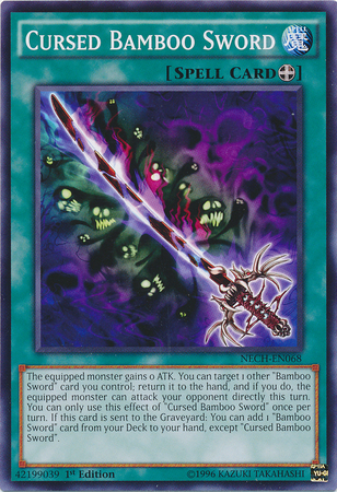 Cursed Bamboo Sword [NECH-EN068] Common | Good Games Morley