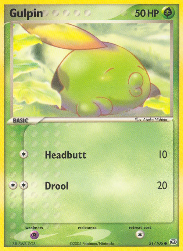 Gulpin (51/106) [EX: Emerald] | Good Games Morley