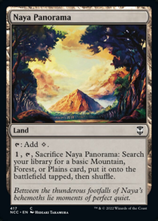 Naya Panorama [Streets of New Capenna Commander] | Good Games Morley