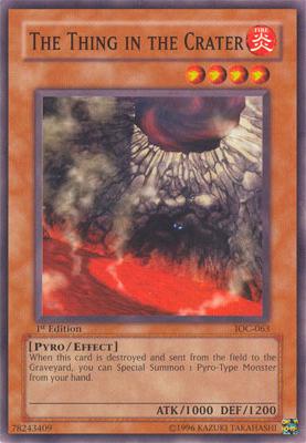 The Thing in the Crater [IOC-063] Common | Good Games Morley