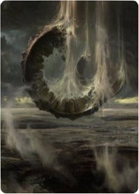 Wasteland Art Card [Zendikar Rising Art Series] | Good Games Morley