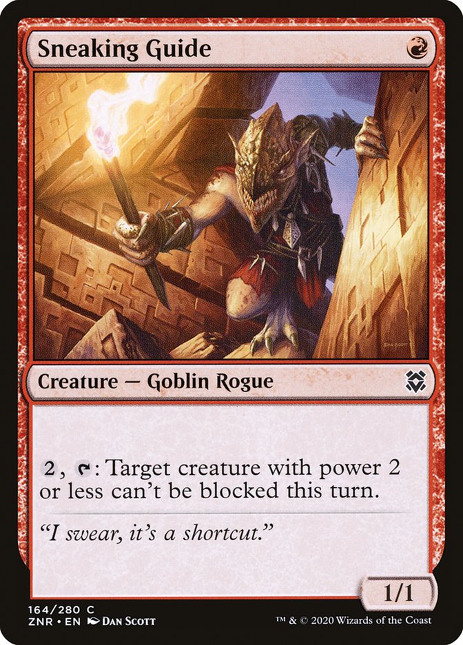 Sneaking Guide [Zendikar Rising] | Good Games Morley