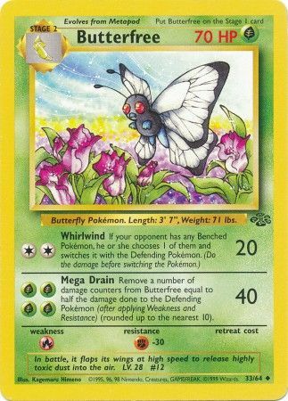 Butterfree (33/64) [Jungle Unlimited] | Good Games Morley