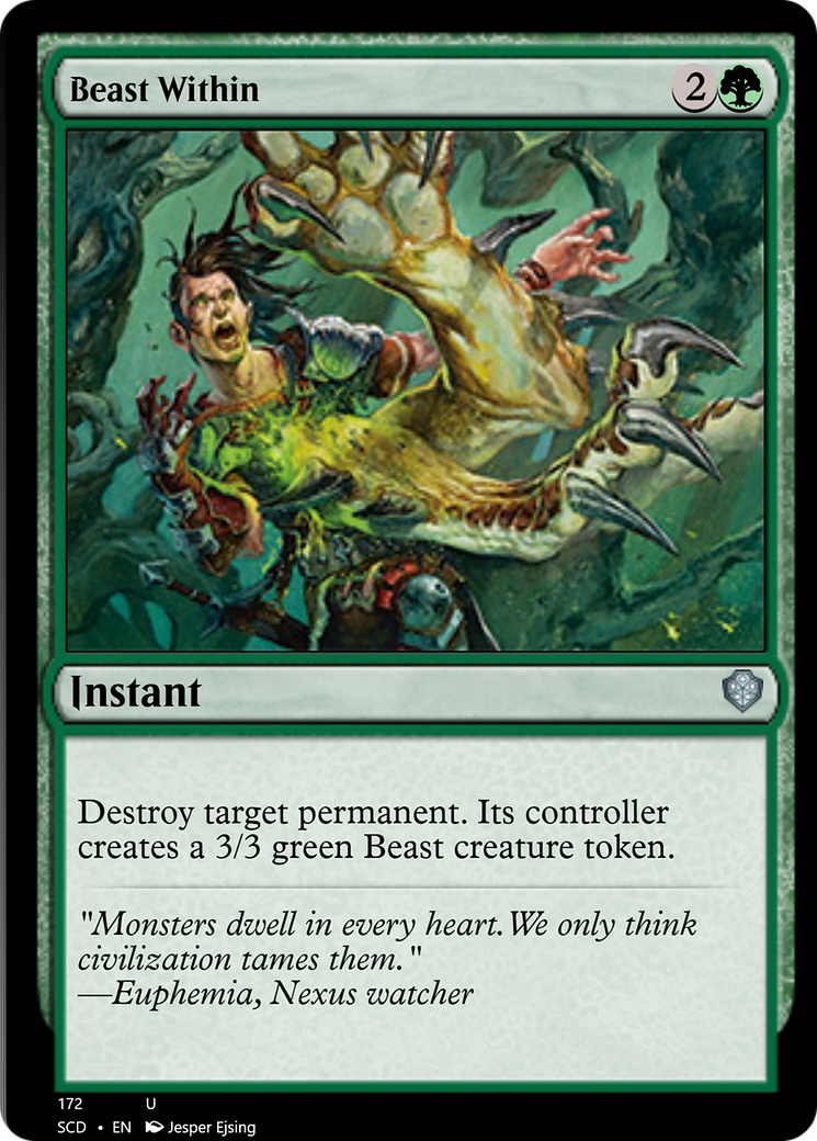 Beast Within [Starter Commander Decks] | Good Games Morley