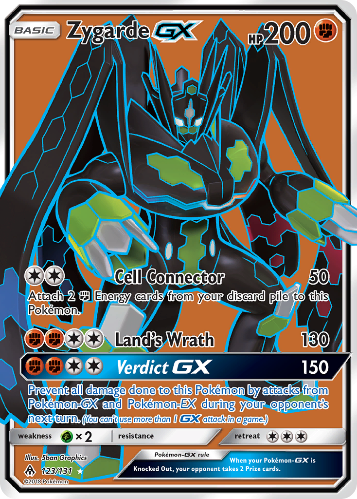 Zygarde GX (123/131) [Sun & Moon: Forbidden Light] | Good Games Morley