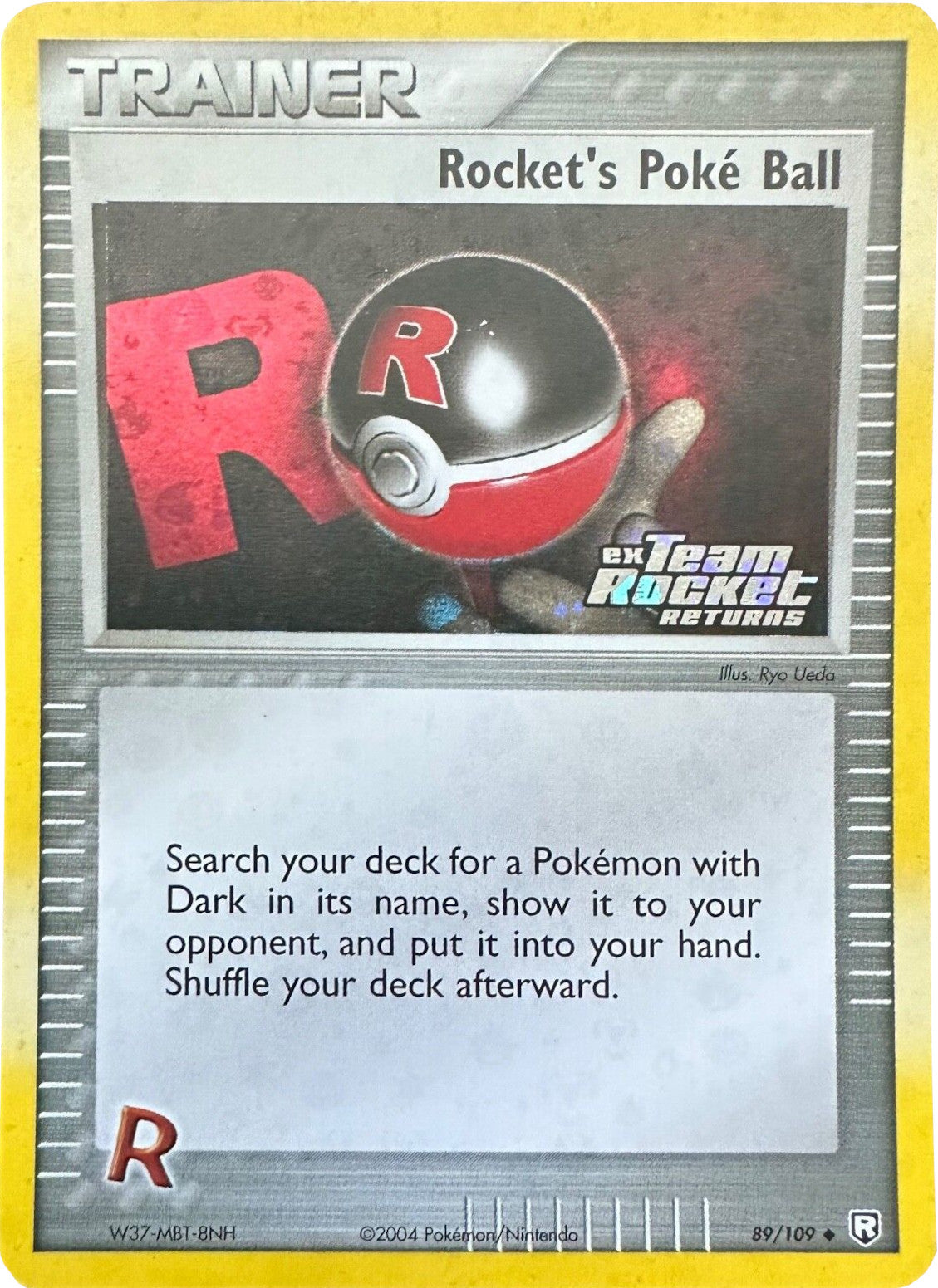 Rocket's Poke Ball (89/109) (Stamped) [EX: Team Rocket Returns] | Good Games Morley