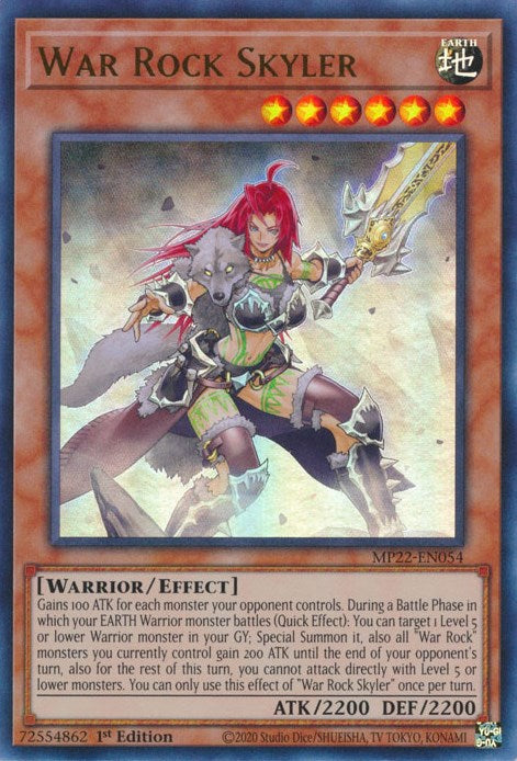 War Rock Skyler [MP22-EN054] Ultra Rare | Good Games Morley