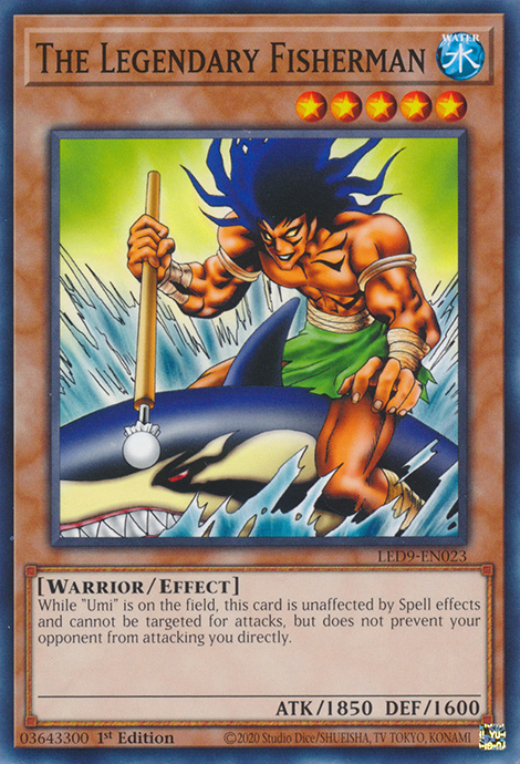 The Legendary Fisherman [LED9-EN023] Common | Good Games Morley