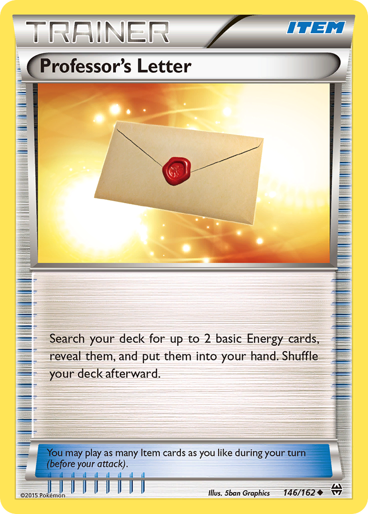 Professor's Letter (146/162) [XY: BREAKthrough] | Good Games Morley