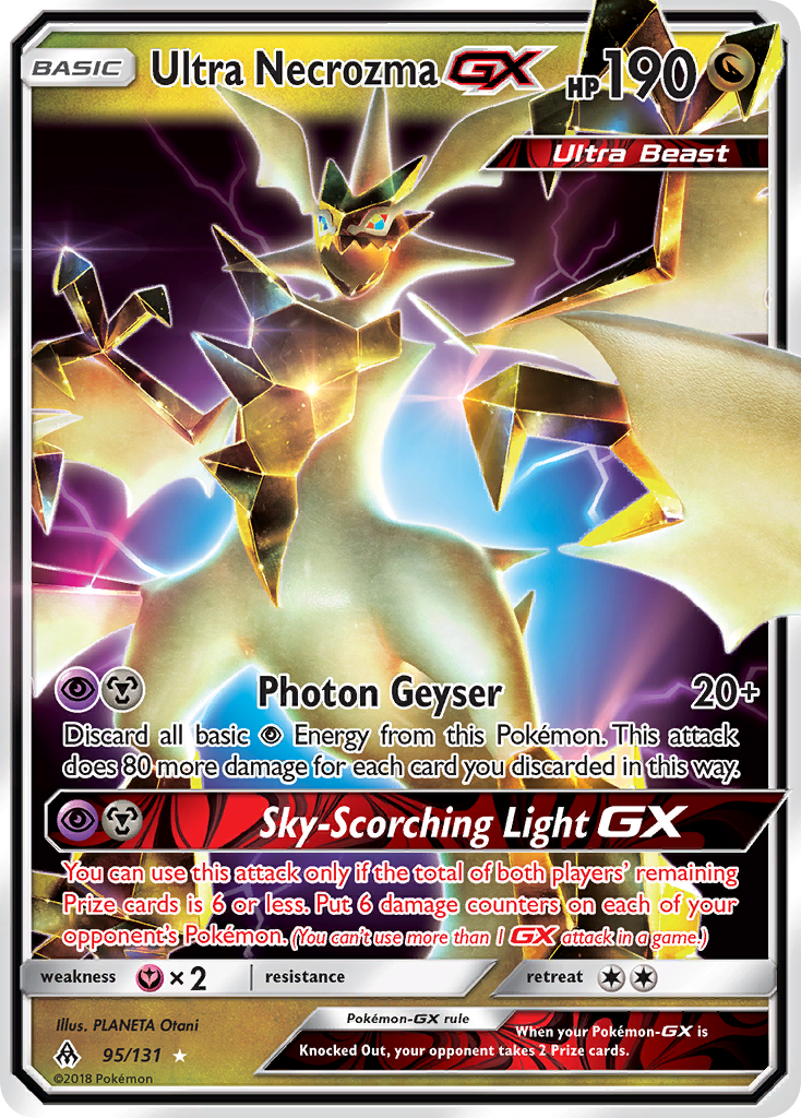 Ultra Necrozma GX (95/131) [Sun & Moon: Forbidden Light] | Good Games Morley