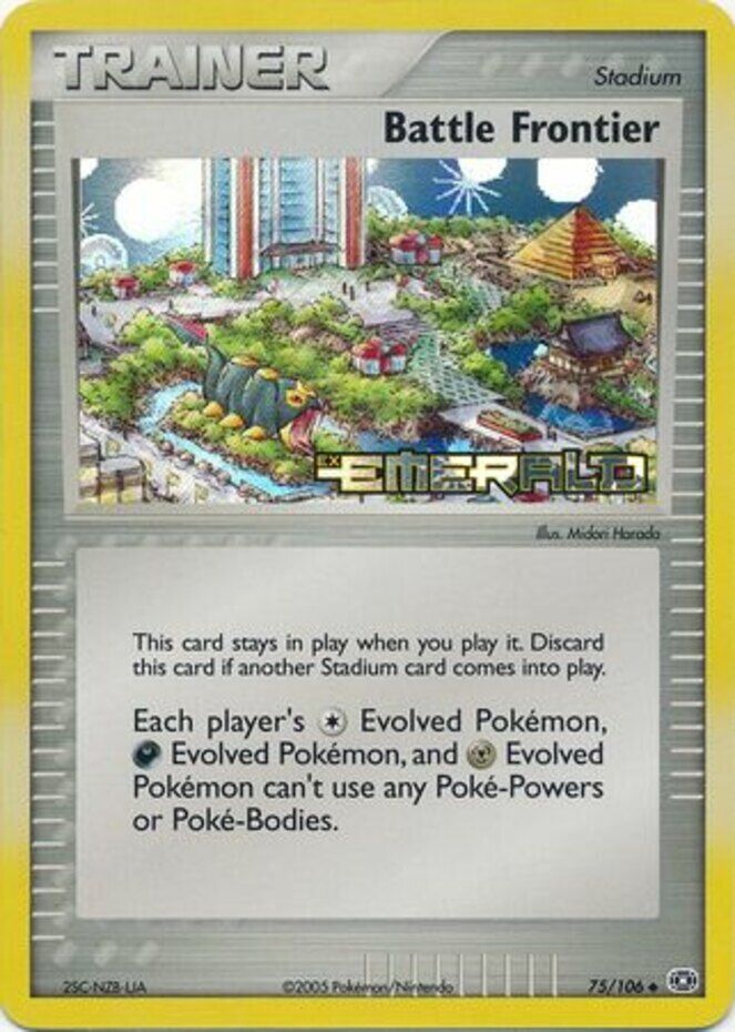 Battle Frontier (75/106) (Stamped) [EX: Emerald] | Good Games Morley