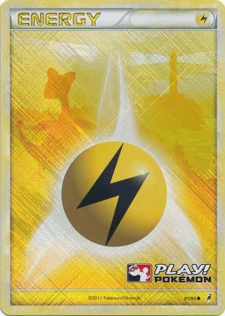 Lightning Energy (91/95) (Play Pokemon Promo) [HeartGold & SoulSilver: Call of Legends] | Good Games Morley