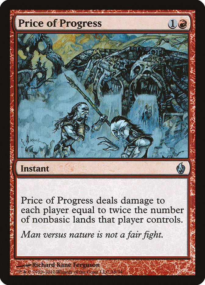 Price of Progress [Premium Deck Series: Fire and Lightning] | Good Games Morley