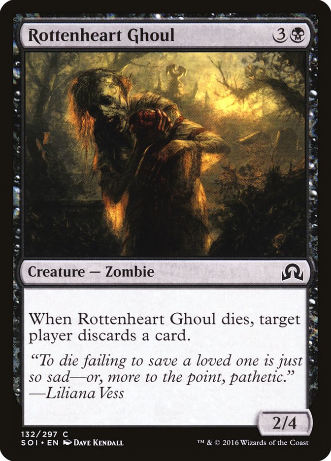 Rottenheart Ghoul [Shadows over Innistrad] | Good Games Morley