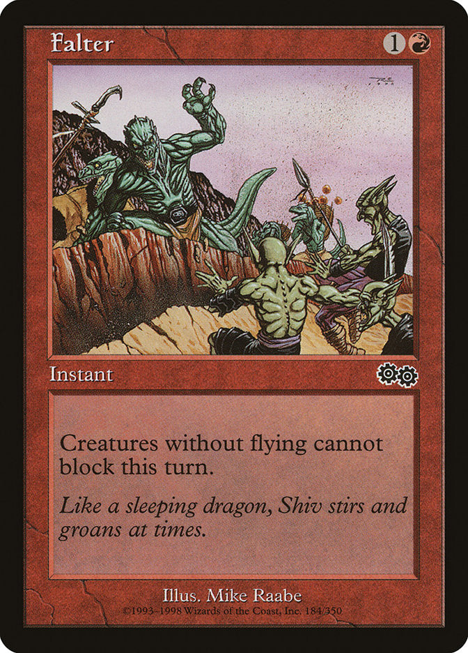 Falter [Urza's Saga] | Good Games Morley