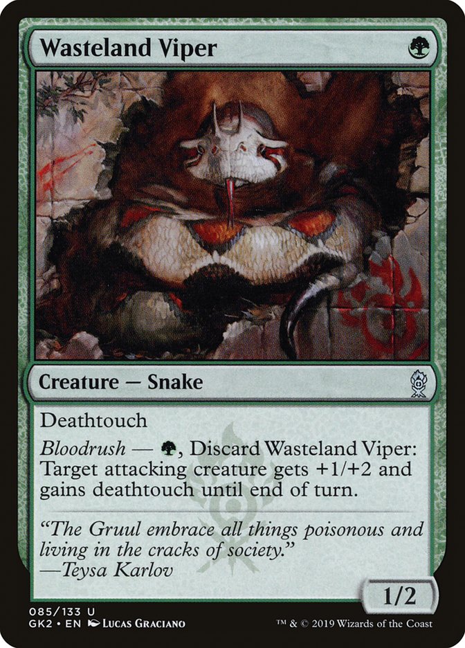 Wasteland Viper [Ravnica Allegiance Guild Kit] | Good Games Morley
