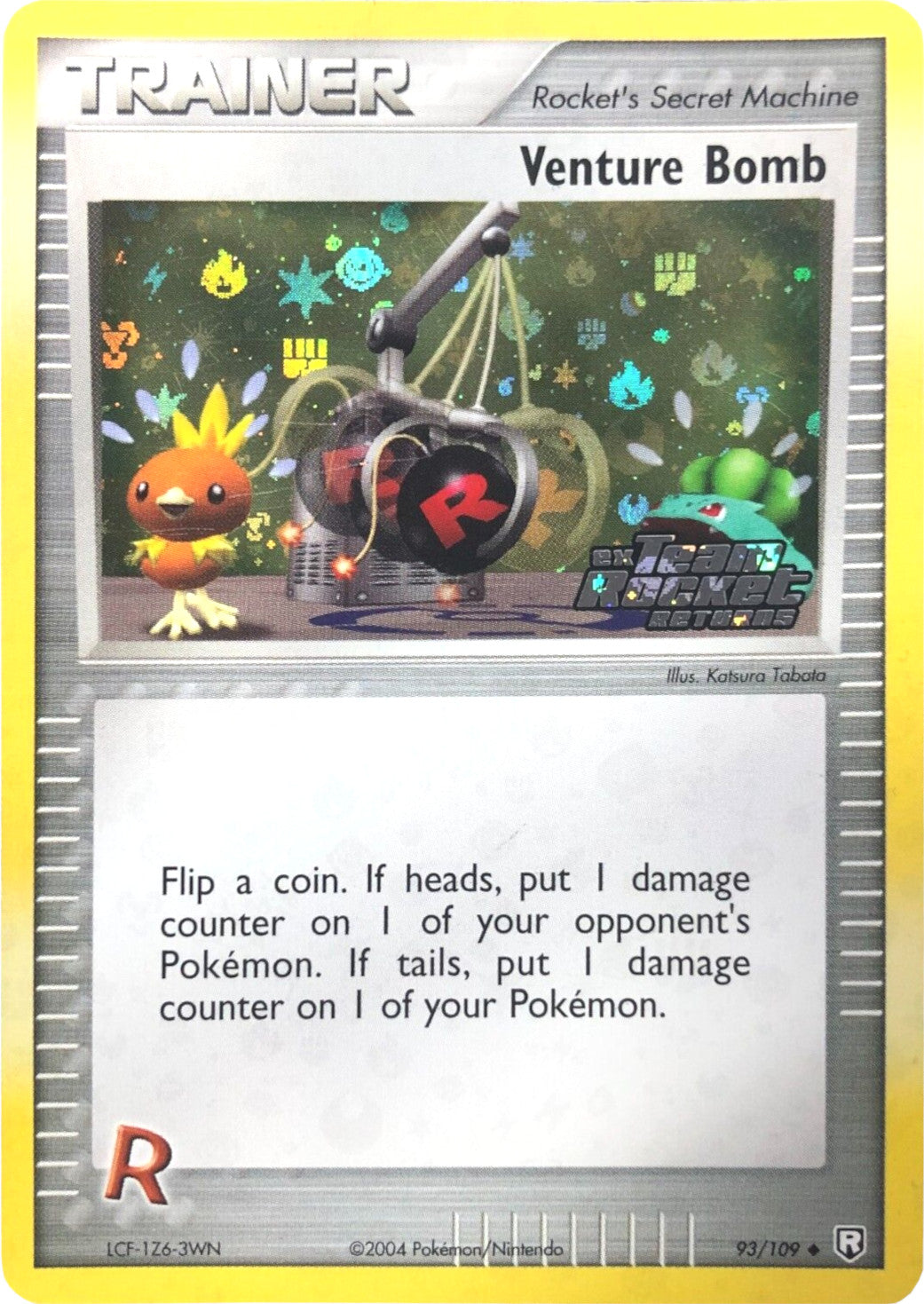 Venture Bomb (93/109) (Stamped) [EX: Team Rocket Returns] | Good Games Morley