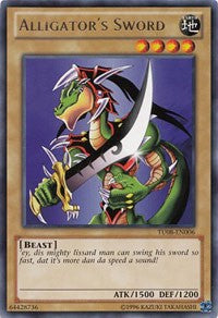 Alligator's Sword [TU08-EN006] Rare | Good Games Morley