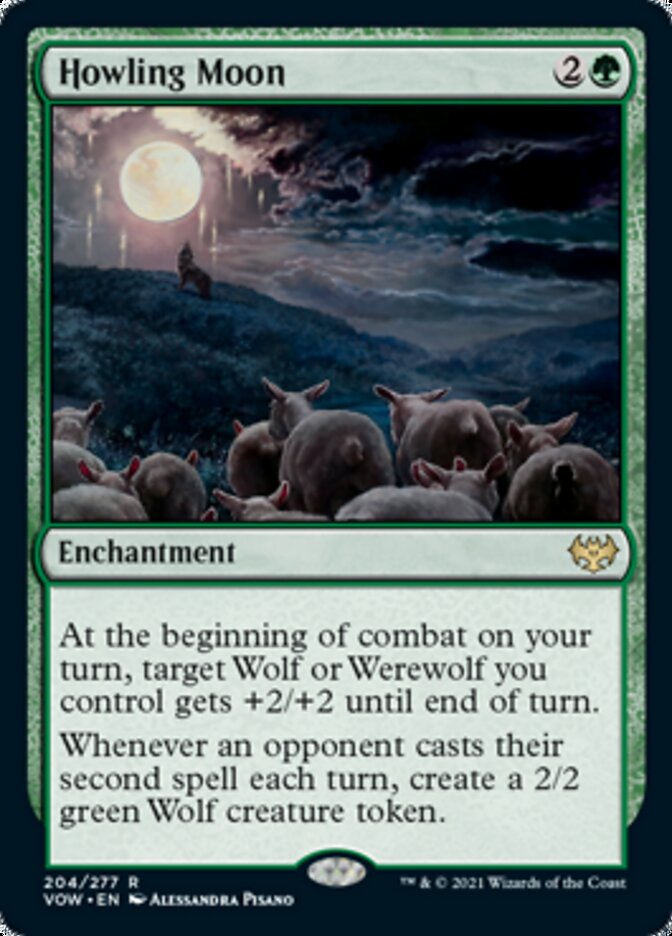Howling Moon [Innistrad: Crimson Vow] | Good Games Morley