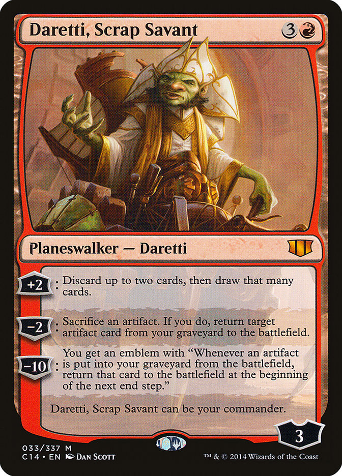 Daretti, Scrap Savant [Commander 2014] | Good Games Morley