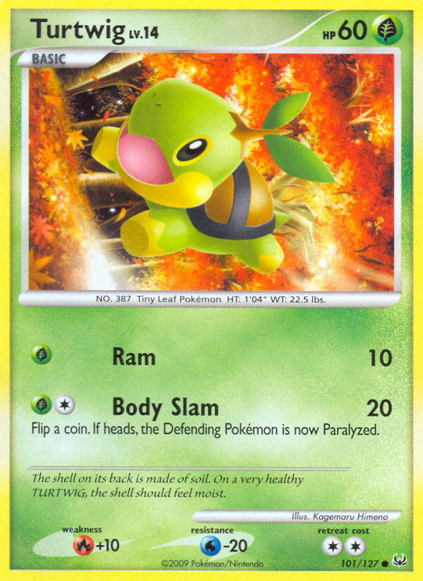 Turtwig (101/127) [Platinum: Base Set] | Good Games Morley
