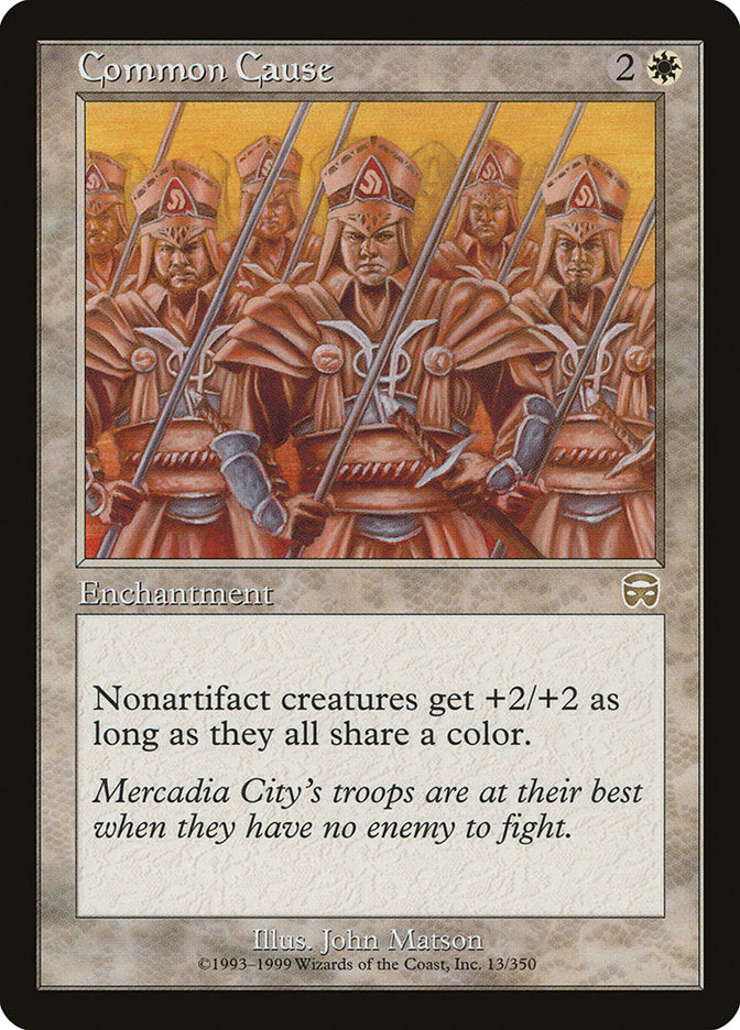 Common Cause [Mercadian Masques] | Good Games Morley