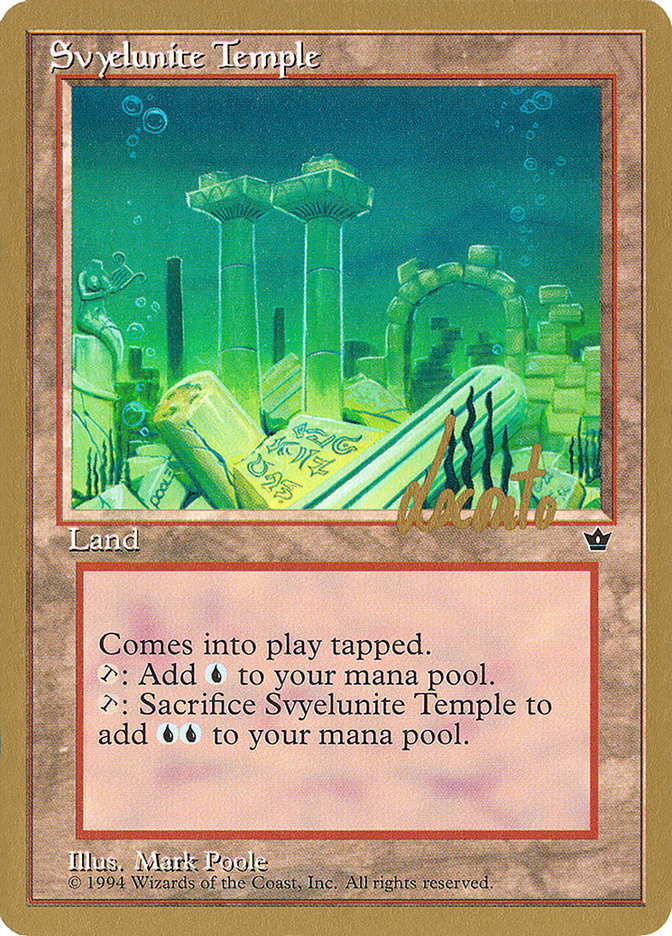 Svyelunite Temple (Michael Loconto) [Pro Tour Collector Set] | Good Games Morley
