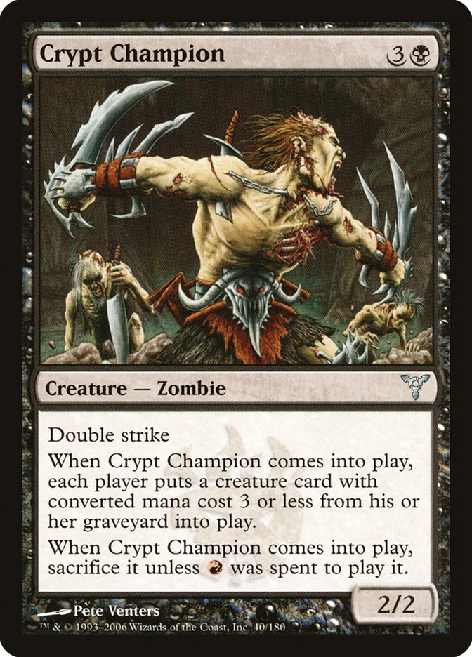 Crypt Champion [Dissension] | Good Games Morley