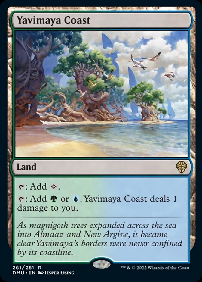 Yavimaya Coast [Dominaria United] | Good Games Morley