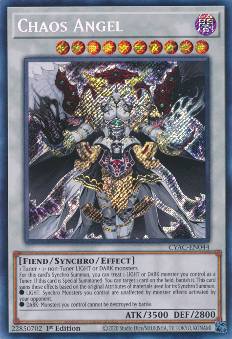Chaos Angel [CYAC-EN044] Secret Rare | Good Games Morley