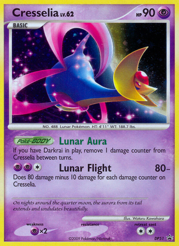 Cresselia (DP51) [Diamond & Pearl: Black Star Promos] | Good Games Morley