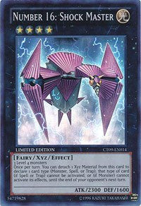 Number 16: Shock Master [CT09-EN014] Super Rare | Good Games Morley