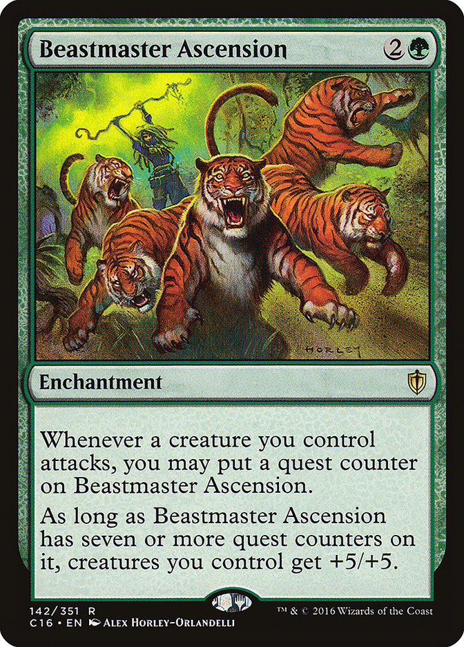 Beastmaster Ascension [Commander 2016] | Good Games Morley