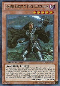 Ignoble Knight of Black Laundsallyn [ABYR-EN000] Super Rare | Good Games Morley