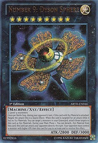 Number 9: Dyson Sphere [ABYR-EN044] Ultra Rare | Good Games Morley