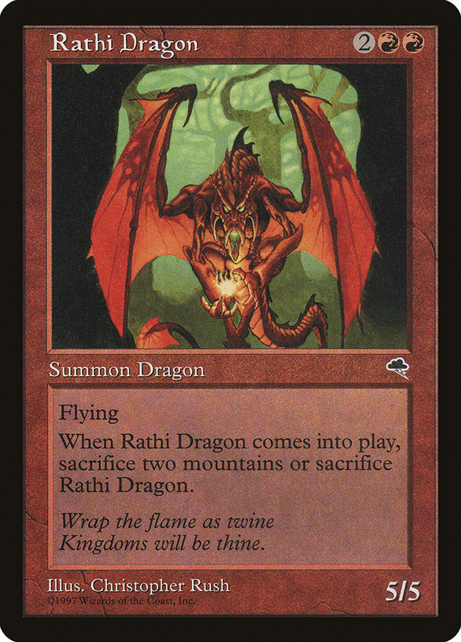 Rathi Dragon [Tempest] | Good Games Morley