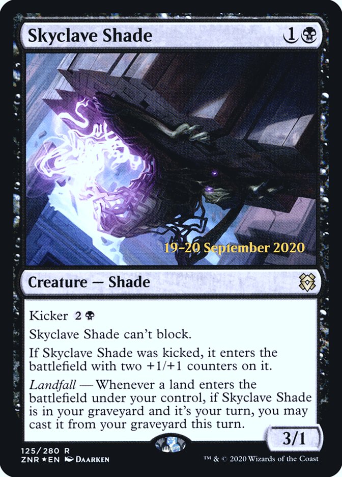 Skyclave Shade [Zendikar Rising Prerelease Promos] | Good Games Morley