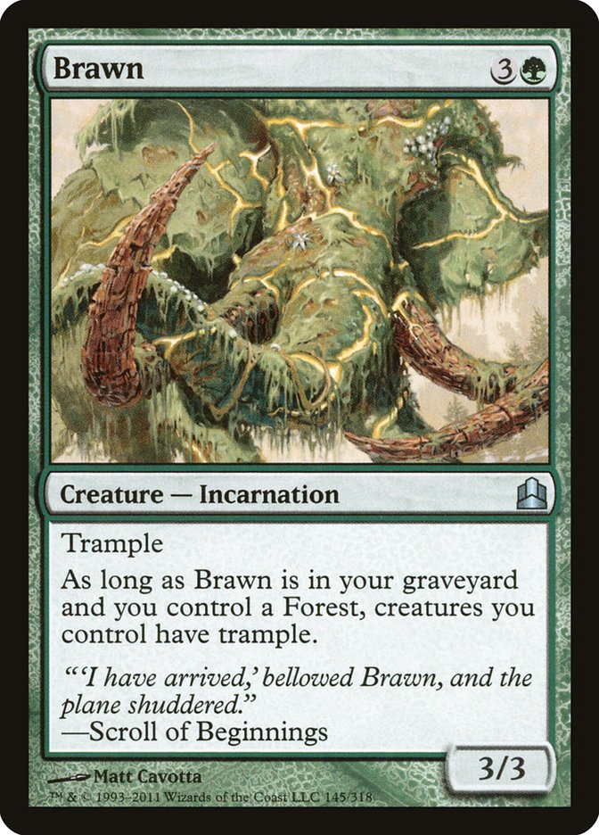 Brawn [Commander 2011] | Good Games Morley