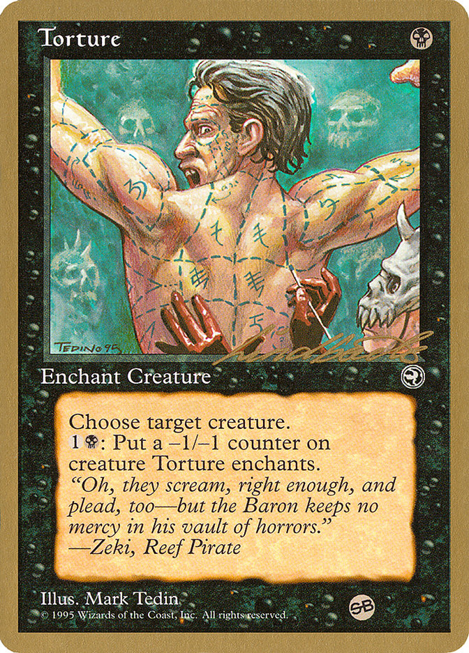 Torture (Leon Lindback) (SB) [Pro Tour Collector Set] | Good Games Morley