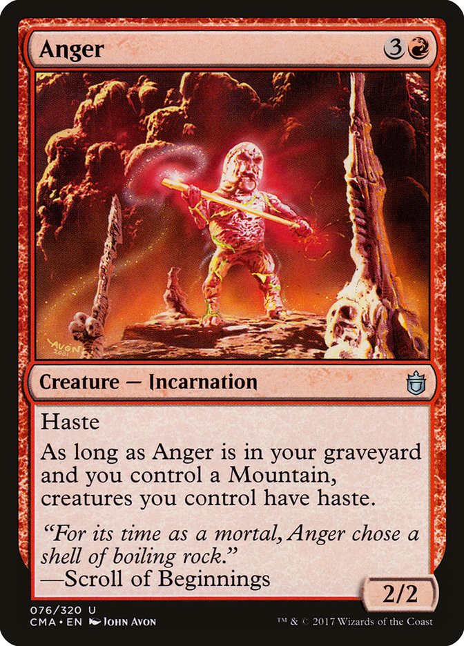 Anger [Commander Anthology] | Good Games Morley