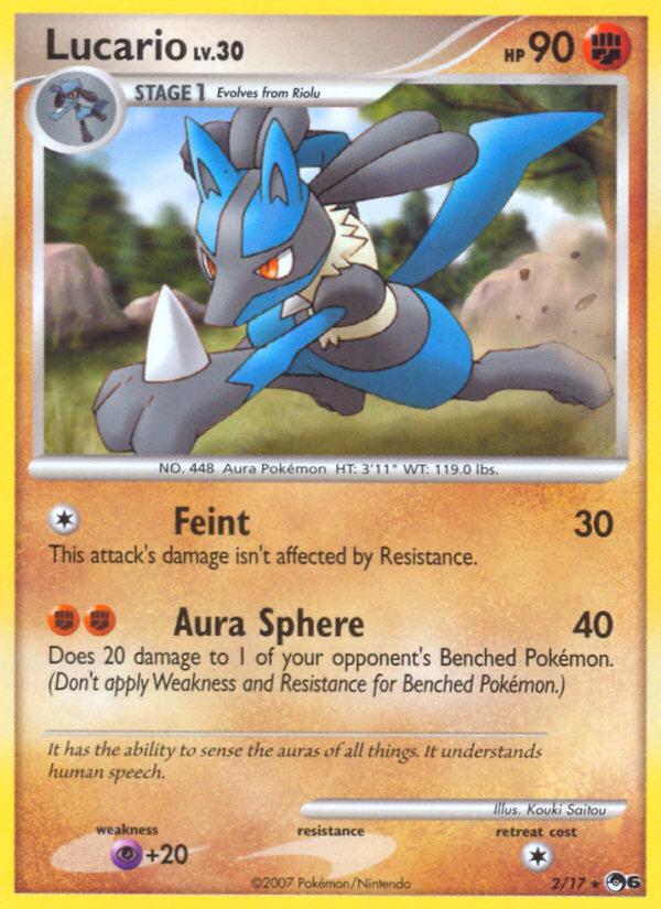 Lucario (2/17) [POP Series 6] | Good Games Morley