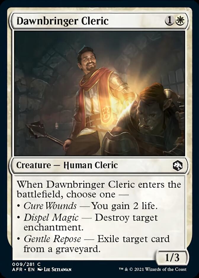 Dawnbringer Cleric [Dungeons & Dragons: Adventures in the Forgotten Realms] | Good Games Morley