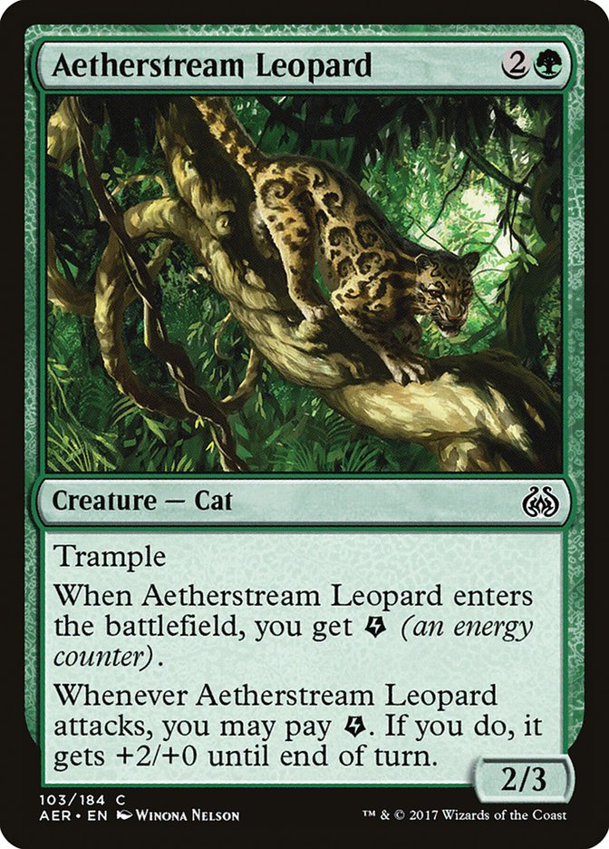 Aetherstream Leopard [Aether Revolt] | Good Games Morley