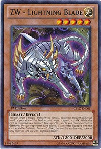 ZW - Lightning Blade [CBLZ-EN005] Rare | Good Games Morley