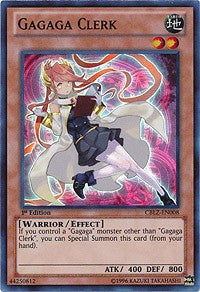 Gagaga Clerk [CBLZ-EN008] Super Rare | Good Games Morley