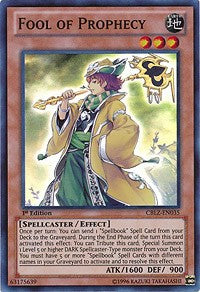 Fool of Prophecy [CBLZ-EN035] Super Rare | Good Games Morley