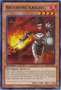 Brushfire Knight [CBLZ-EN037] Rare | Good Games Morley