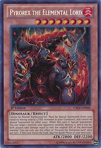 Pyrorex the Elemental Lord [CBLZ-EN040] Secret Rare | Good Games Morley