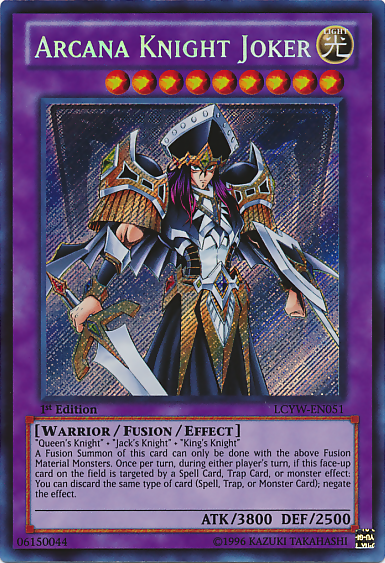 Arcana Knight Joker [LCYW-EN051] Secret Rare | Good Games Morley