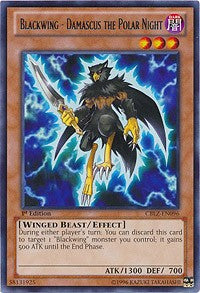Blackwing - Damascus the Polar Night [CBLZ-EN096] Rare | Good Games Morley